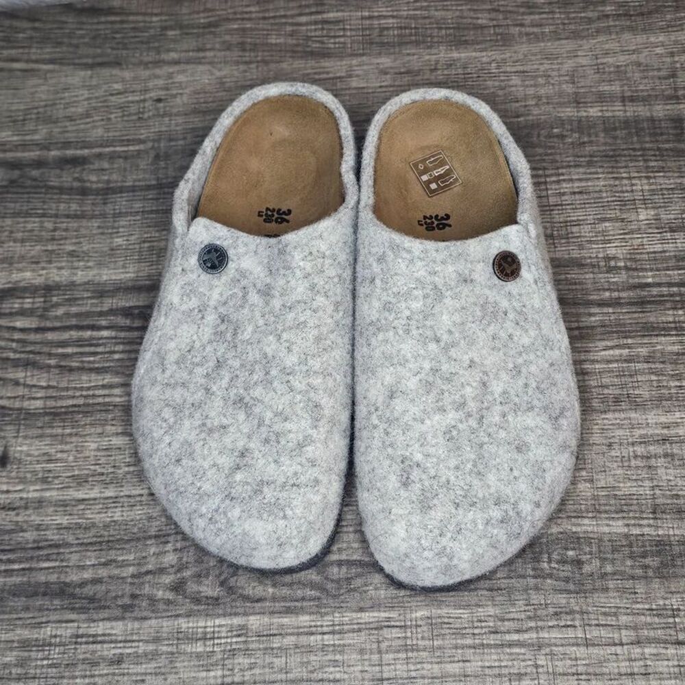 Birkenstock gray slippers EUR 36 new